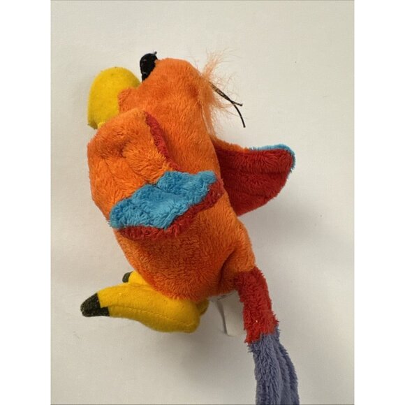 Vintage Disney Aladdin Lago Plush Bird B36 - Picture 1 of 3